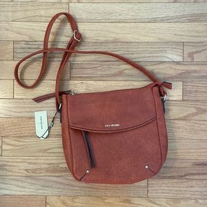 Max Studio NWT crossbody faux leather purse